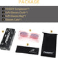 商品图片 44 | B0B12FXZW5 | FEISEDY Rectangle Sunglasses for Women Men Retro Y2k 90s Thick Frame Chunky Square Sunglasses UV400 Protection B2307