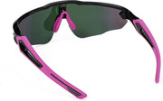 ÉÌƷͼƬ 25 | B0B2WDLNDM | FEISEDY Sports Sunglasses, with 5 Lenses for Men Women, TR90 Lightweight, Baseball Cycling Motorcycle Running Golf B2940