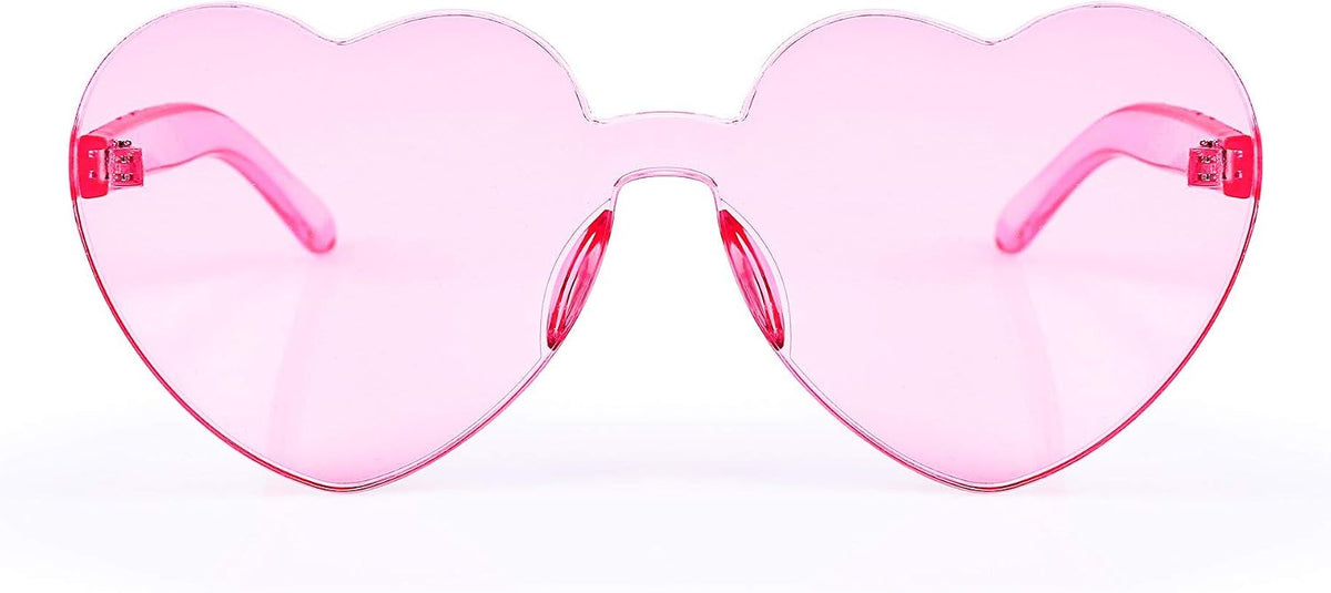 ÉÌƷͼƬ 43 | B07BLKHDRH | FEISEDY Thick Heart Sunglasses Rimless Heart Shaped Sun Glasses Women Fashion Love Glasses B2419