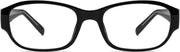 Black / 53 Millimeters | B0DNFDWRPR | FEISEDY Rectangular Blue Light Blocking Glasses for Women Men Vintage Stylish Computer Glasses Fake Nerd Eyewear Frame B0266