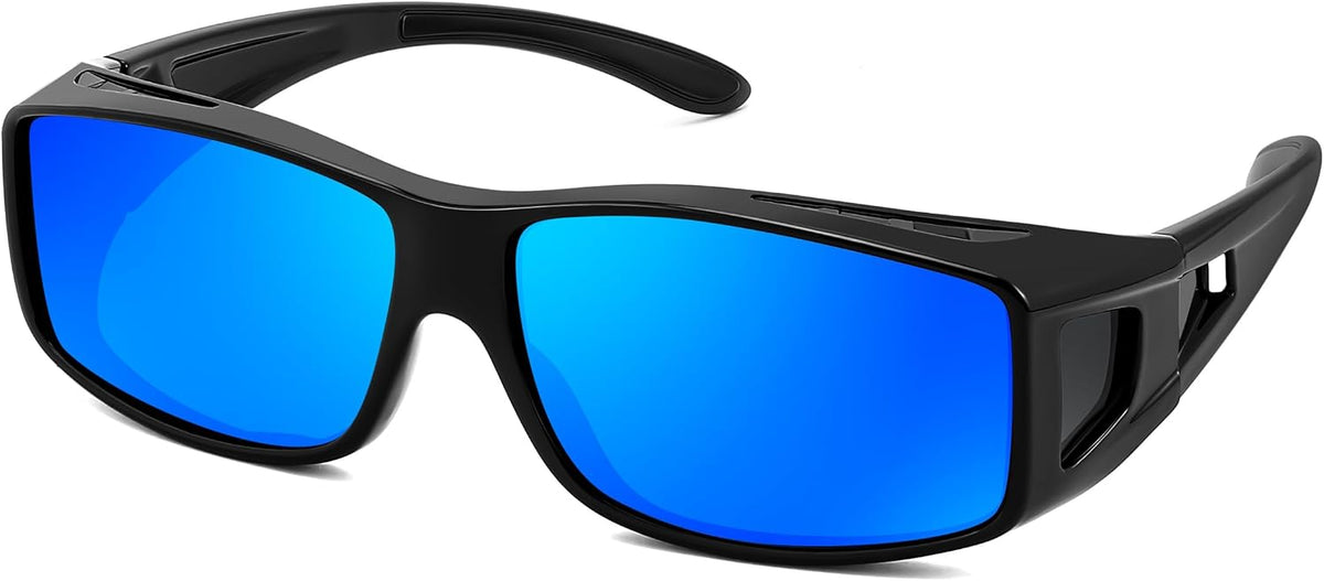 ÉÌƷͼƬ 14 | B089YRDYMP | FEISEDY Polarized Fit Over Glasses Sunglasses Men Women Wrap Around B2593