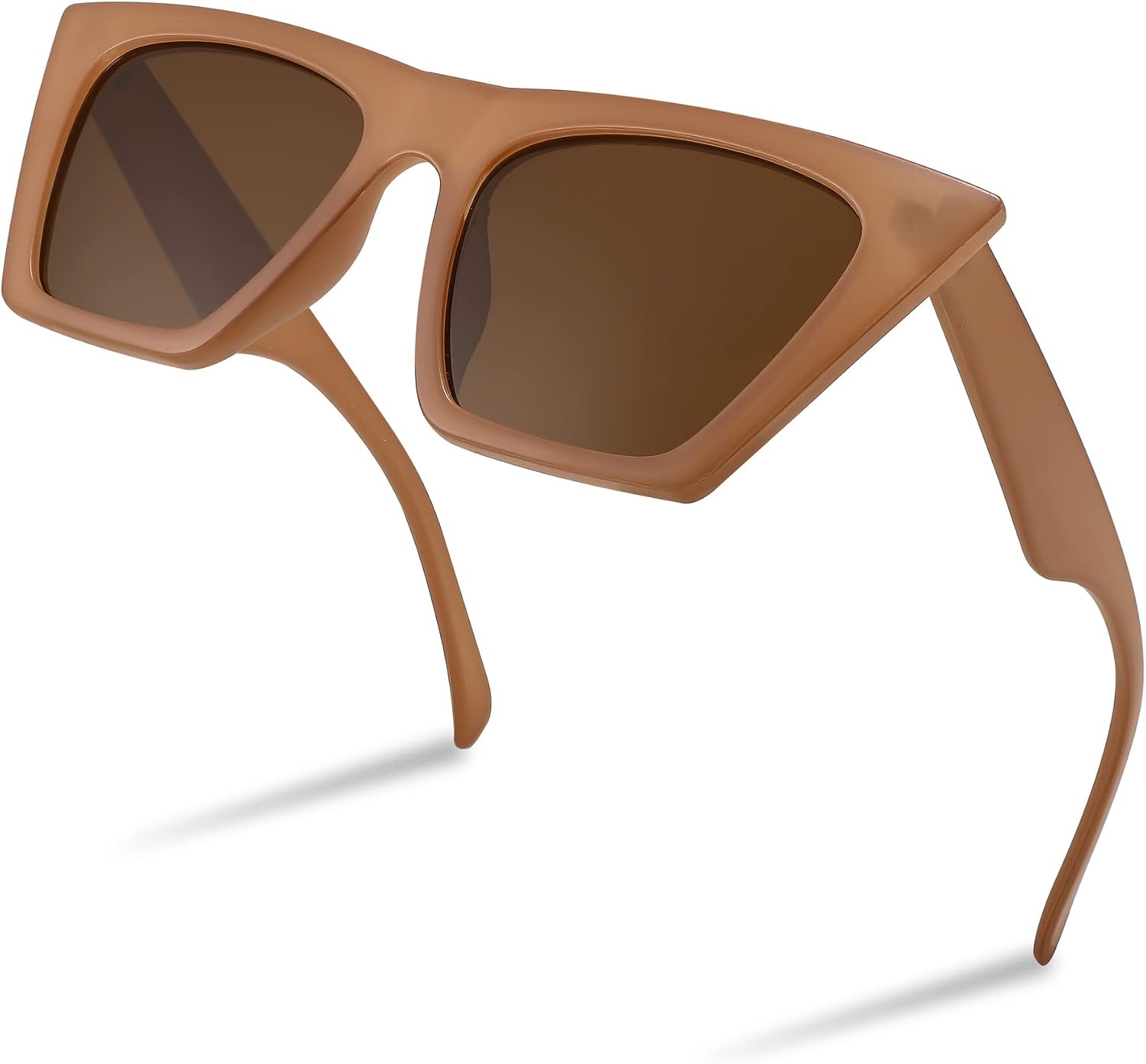 商品图片 24 | B0C5378735 | FEISEDY Vintage Square Cat Eye Sunglasses Women Trendy Cateye Sunglasses B2473
