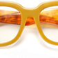 Mix Amber / 3.0 x | B089CQ7K4K | FEISEDY Retro Square Thick Big Frame Blue Light Blocking Reading Glasses Anti Glare Digital Eyestrain Reader B2523
