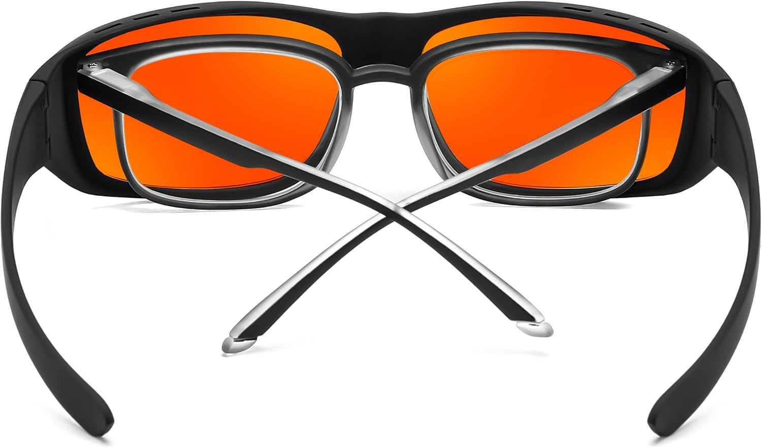 商品图片 8 | B0DGGGNMY1 | FEISEDY Fitover Blue Light Glasses Computer Gaming Eyeglasses for Better Sleep Anti Glare Nighttime Eye Wear B1228