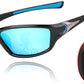 Black Frame/Blue Lens / 70 Millimeters | B09CTDQKRQ | FEISEDY Classic Men Polarized Sports Sunglasses Night Driving Yellow Lenses Cycling Fishing Driving Glasses B2674
