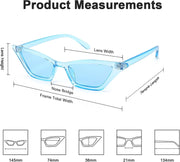 ÉÌƷͼƬ 14 | B079KYQYT3 | FEISEDY Small Cat Eye Sunglasses Vintage Square Shade Women Eyewear B2291