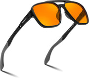 ÉÌƷͼƬ 40 | B0FQ5DRDJG | FEISEDY Orange Blue Light Blocking Glasses for Woman Men Amber Lenses Computer Gaming Glasses for Better Sleep