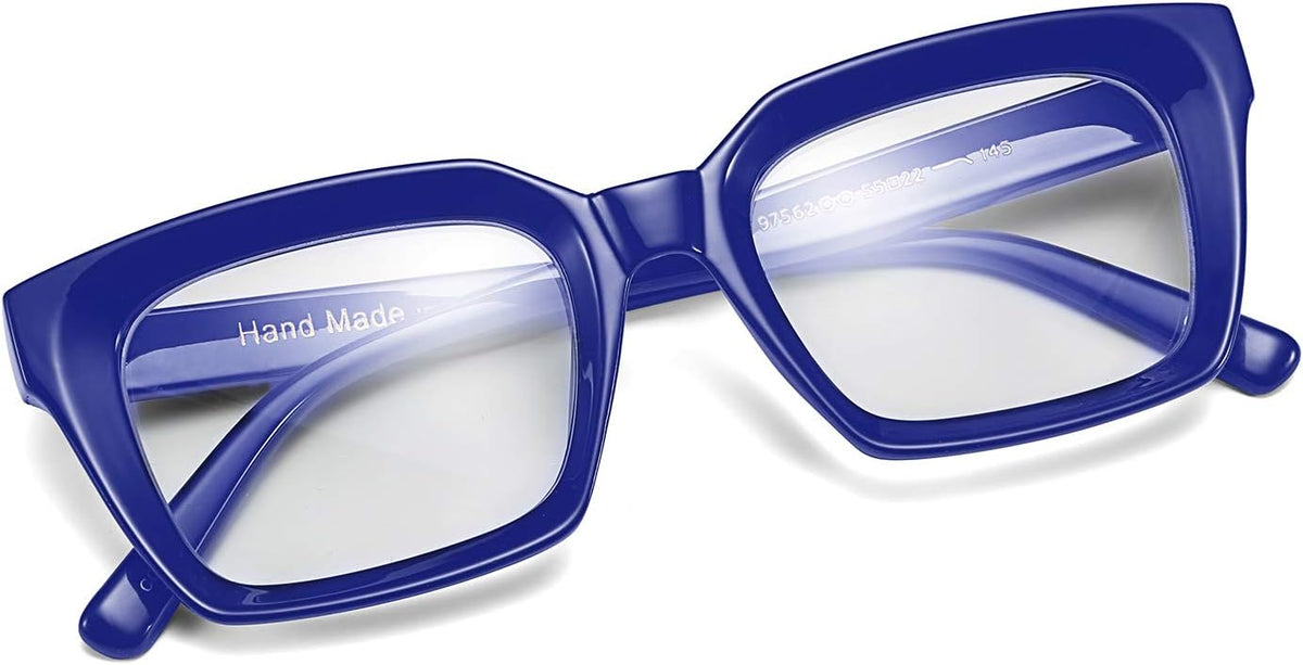 ÉÌƷͼƬ 62 | B082SGFPVF | FEISEDY Glasses Frame Womens, Square Thick Eyeglasses Frame, Classic Eyewear for Men B2461