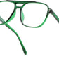 商品图片 18 | B0FWXP3HKW | FEISEDY Fashion Aviator Blue Light Reading Glasses for Woman Men B0318 | Square Pilot Computer Glasses, Anti Eyestrain Glare Readers