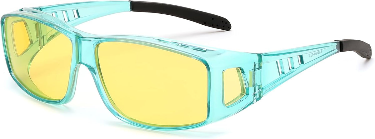 ÉÌƷͼƬ 57 | B089YRDYMP | FEISEDY Polarized Fit Over Glasses Sunglasses Men Women Wrap Around B2593