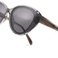 Grey Frame & Black Lens / 53mm Millimeters | B0D6YKG4QR | FEISEDY Retro Polarized Cat Eye Sunglasses Women Trendy Mirrored Classic Designer Sunglasses UV Protection B0197