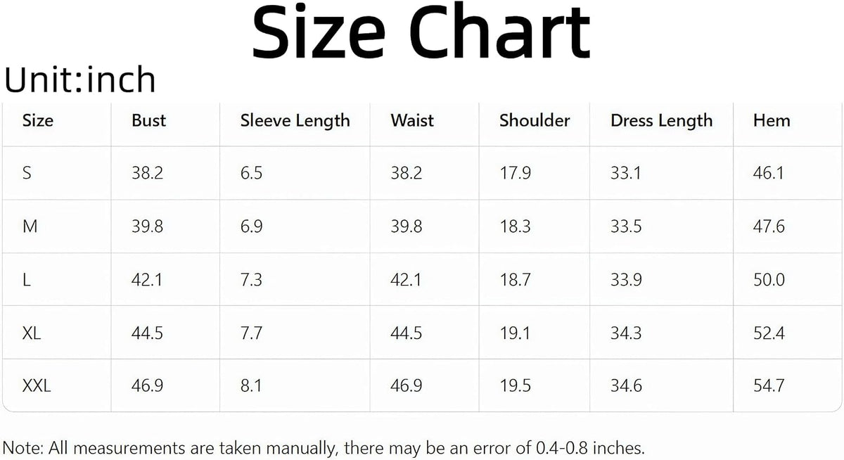 商品图片 7 | B0H2HLMQWK | Women's White T Shirt Dress, Short Sleeve Crew Neck Loose Straight Tee Shirt Dress for Casual Summer Daily Wear