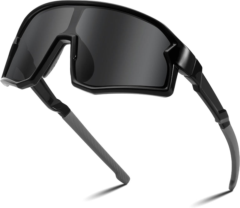 Black Frame Grey Lens / Small | B0D73HRC1Z | FEISEDY Kids Sunglasses Polarized Youth Baseball Sunglasses Sports Cycling Glasses for Boys Girls Age 4-8 B0183
