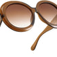 商品图片 16 | B0C7ZVD4MD | FEISEDY Oval Oversized Trendy Sunglasses Women Men Stylish Retro Big Frame Vacation Sun Glasees UV400 Protection B0017