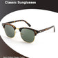 商品图片 2 | B093PN4RN2 | FEISEDY Sunglasses for Men Women Finish Semi-Rimless Frame Driving Sun glasses Mirror Lens 100% UV Blocking B2242 (3 Pack)
