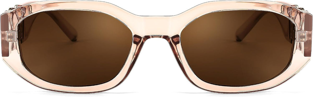 ÉÌƷͼƬ 34 | B0B5V7T75J | FEISEDY Retro Trendy Rectangle Sunglasses Women Men Narrow Shades B2322