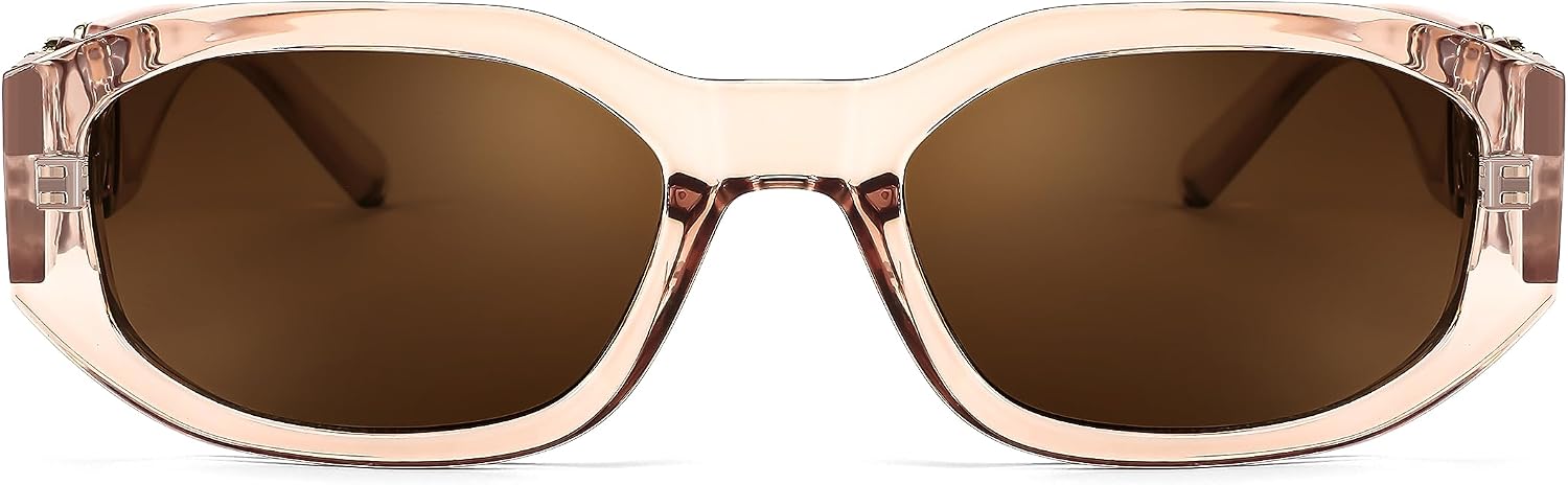 商品图片 34 | B0B5V7T75J | FEISEDY Retro Trendy Rectangle Sunglasses Women Men Narrow Shades B2322