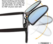ÉÌƷͼƬ 3 | B093SYK6Y9 | FEISEDY Cat Eye Polarized Clip-On Sunglasses Men Women over Glasses Driving Outdoor B2764