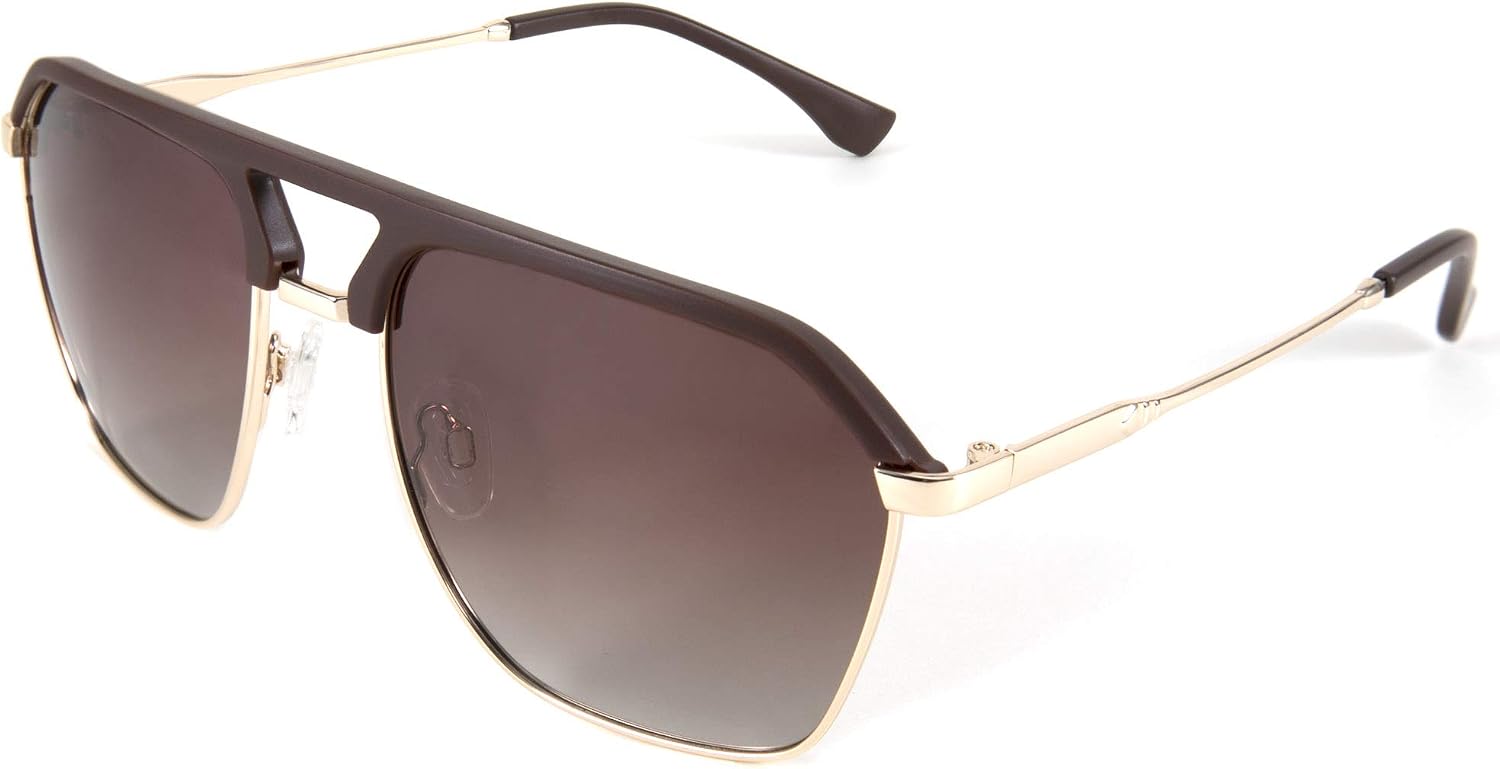 商品图片 3 | B08N6H71ST | FEISEDY Polarized Sunglasses UV400 Protection Square Frame Lightweight Eyewear for Men B2699