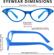 商品图片 33 | B09M8NJ7DM | FEISEDY Rhinestone Cat Eye Sunglasses for Women 50s 60s Party Style B2848