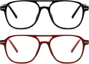 ÉÌƷͼƬ 44 | B0CY2LFJP7 | FEISEDY Blue Light Blocking Glasses Women Men Square Computer Lightweight Pilot Glasses Anti Eyestrain & UV Glare B0141