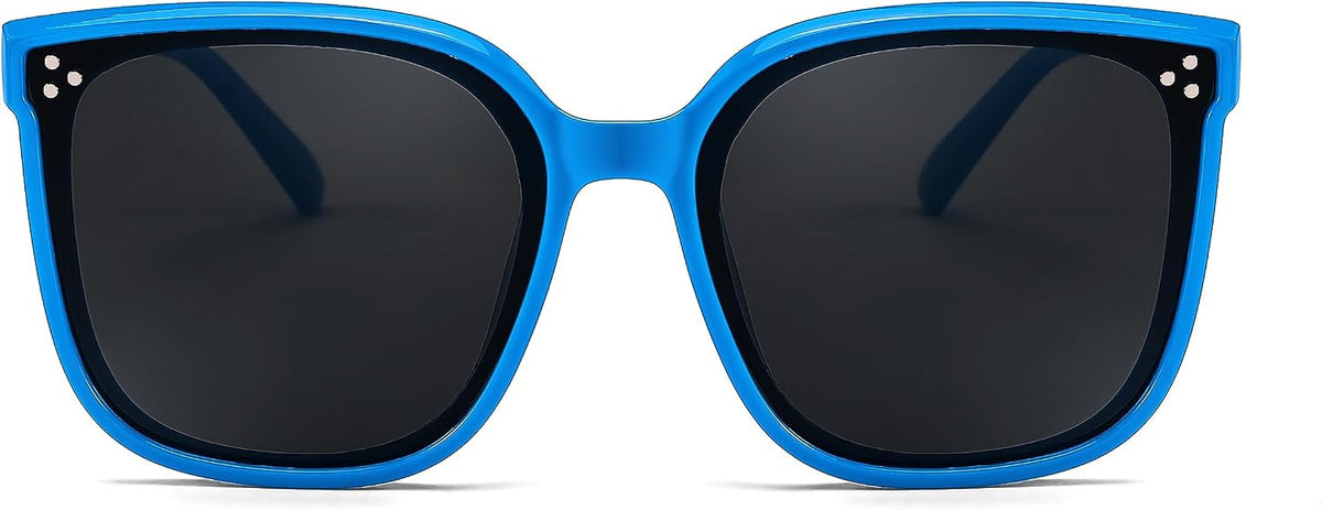 ÉÌƷͼƬ 22 | B0B3WPR65R | FEISEDY Kids Polarized Square Sunglasses for Boys Girls Vintage Shades UV Protection Trendy Classic Style Sun Glasses B2316