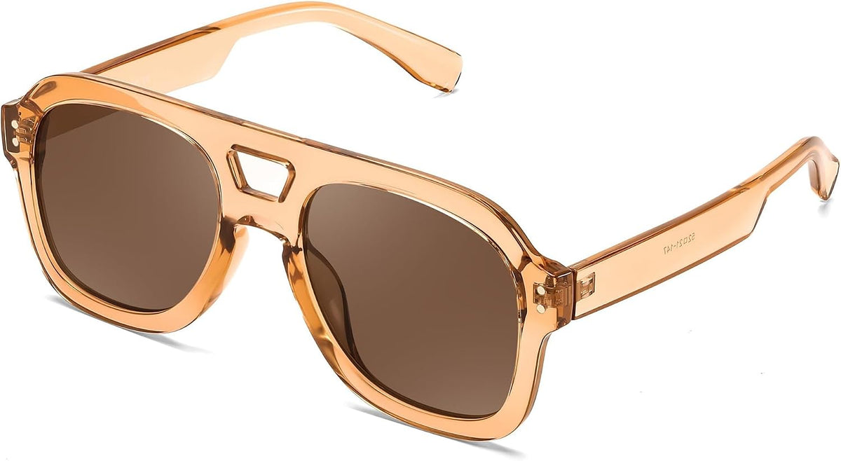 ÉÌƷͼƬ 48 | B09KV1MSHN | FEISEDY Aviator Sunglasses For Women Men Square Chunky Trendy Eyewear B2846