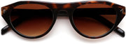 ÉÌƷͼƬ 21 | B0GSYML7HF | FEISEDY Retro Oval Cat Eye Sunglasses for Women Men B0411
