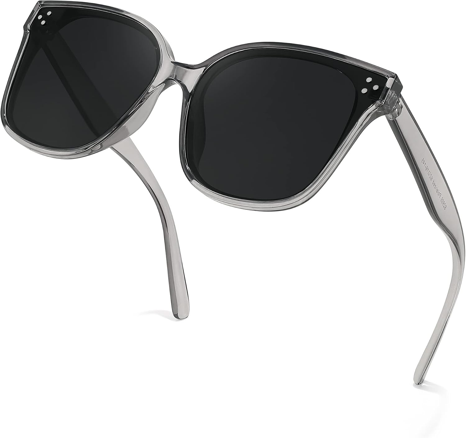 Gray Diamond / 63 Millimeters | B0871RGX96 | FEISEDY Oversized Polarized Sunglasses - UV400 Protection, Square Fashion Sun Glasses for Outdoor & Daily B2600
