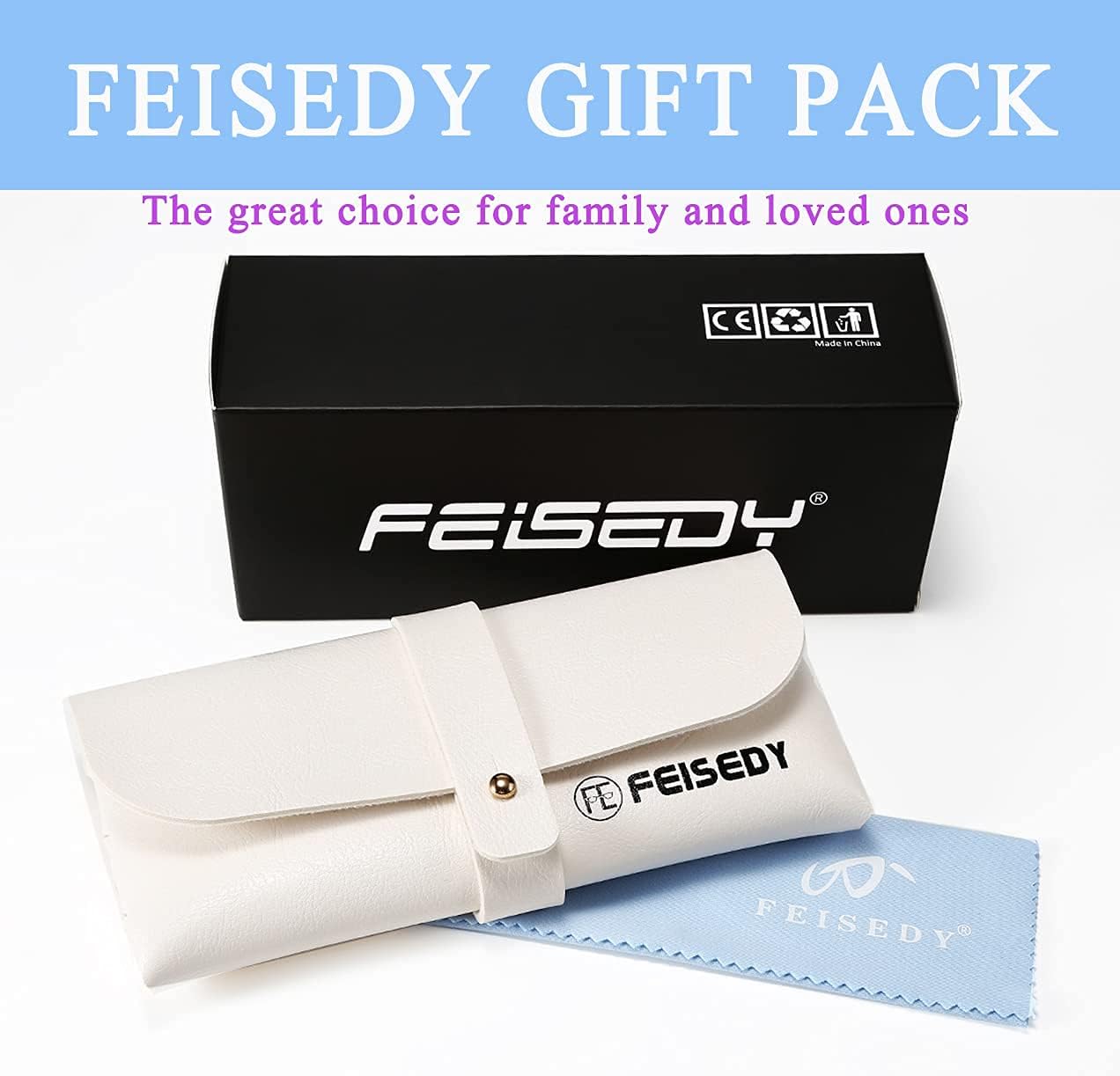 商品图片 60 | B083VRLS2Q | FEISEDY Classic Rimless Sunglasses Women Metal Frame Diamond Cutting Lens Sun Glasses B2567