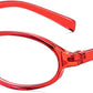 商品图片 14 | B0DKNKBFBX | FEISEDY Y2K Retro Oval Nerd Blue Light Glasses for Women B0258