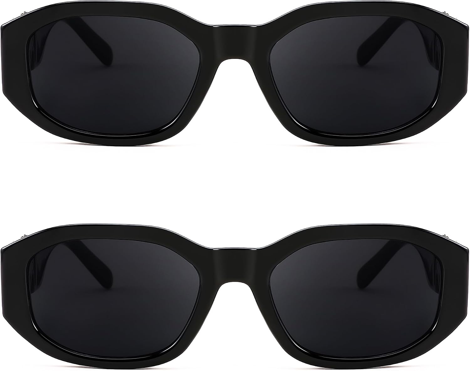 商品图片 15 | B0B5V7T75J | FEISEDY Retro Trendy Rectangle Sunglasses Women Men Narrow Shades B2322