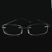 ÉÌƷͼƬ 17 | B08LNLRPLD | FEISEDY Lightweight Rimless Titanium Stainless Steel Anti-Blue Light Reading Glasses B2686