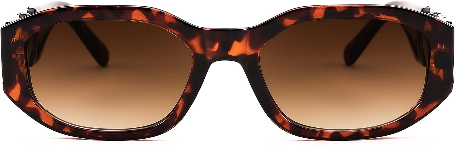 商品图片 41 | B0B5V7T75J | FEISEDY Retro Trendy Rectangle Sunglasses Women Men Narrow Shades B2322