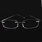 ÉÌƷͼƬ 4 | B08LNLRPLD | FEISEDY Lightweight Rimless Titanium Stainless Steel Anti-Blue Light Reading Glasses B2686