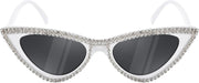 ÉÌƷͼƬ 11 | B0BZ7YMM4F | FEISEDY Oversized Women Cat Eye Rhinestone Sunglasses Costume Party B2360