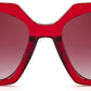 商品图片 28 | B0CNCTSQ2Z | FEISEDY Trendy Polarized Sunglasses, Oversized Irregular TR Frame for Women Men, Retro Shades UV400 B0016