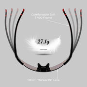 ÉÌƷͼƬ 20 | B0CYZM95KC | FEISEDY Rimless Sports Sunglasses for Men Women Tr90 Frame for Cycling Fishing Running B0116