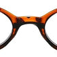 商品图片 28 | B0DKNKBFBX | FEISEDY Y2K Retro Oval Nerd Blue Light Glasses for Women B0258