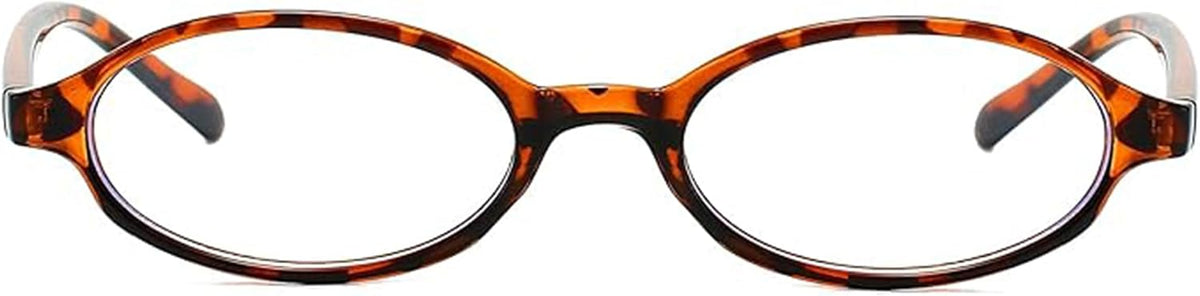 ÉÌƷͼƬ 28 | B0DKNKBFBX | FEISEDY Y2K Retro Oval Nerd Blue Light Glasses for Women B0258