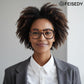 商品图片 2 | B0F32R72G4 | FEISEDY Stylish Reading Glasses for Woman Men Trendy Retro Double Bridge Readers B0287