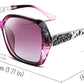 商品图片 72 | B079GT4RXH | FEISEDY Polarized Women Square Sunglasses Sparkling Composite Shiny Frame B2289