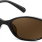 Black/Tea / 54 Millimeters | B0FQ5RCTL2 | FEISEDY Retro Oval Cat Eye Sunglasses for Women 90s Narrow Lightweight Shades Y2k Trendy Sunnies B0257