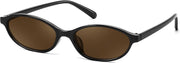 Black/Tea / 54 Millimeters | B0FQ5RCTL2 | FEISEDY Retro Oval Cat Eye Sunglasses for Women 90s Narrow Lightweight Shades Y2k Trendy Sunnies B0257