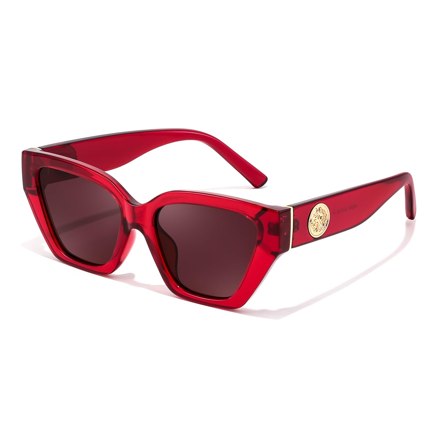 FEISEDY Women's Polarized Cat Eye Sunglasses - UV400 Protection, Trendy Design for Driving & Daily Wear B0299