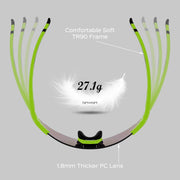 ÉÌƷͼƬ 27 | B0CYZM95KC | FEISEDY Rimless Sports Sunglasses for Men Women Tr90 Frame for Cycling Fishing Running B0116