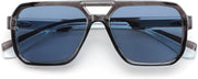 ÉÌƷͼƬ 21 | B0GLG5HZ1L | FEISEDY Retro Square Aviator Sunglasses for Men Women B0390