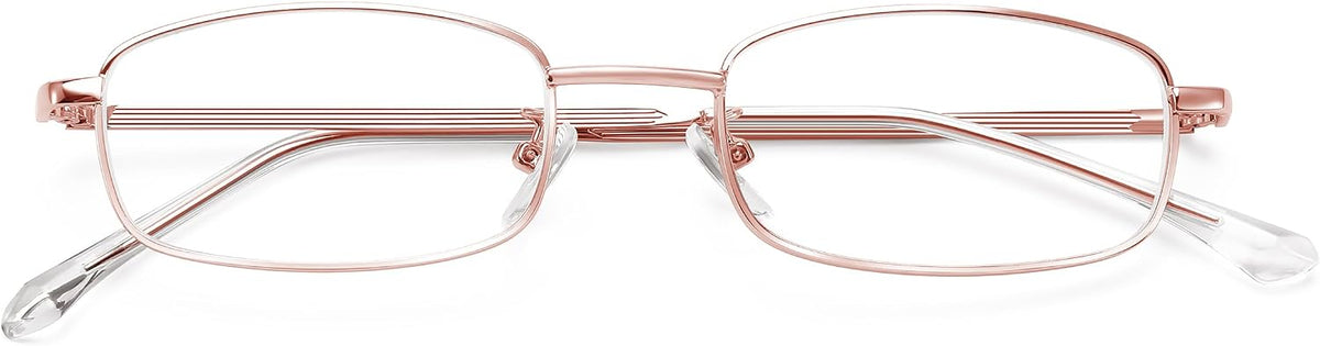 ÉÌƷͼƬ 11 | B0DQ3B3RQP | FEISEDY Vintage Blue Light Glasses for Women Metal Y2K Rectangle Glasses Gold Silver Fake Nerd Eyewear Frame B0271