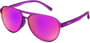 Purple / 58 Millimeters | B0GVSQ6WLG | FEISEDY Polarized Aviator Sunglasses for Men Women Trendy Sports TR90 B0378