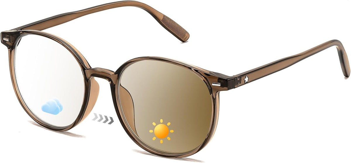 ÉÌƷͼƬ 2 | B0GT2R9GP7 | FEISEDY Photochromic Blue Light Blocking Glasses Fashion Women Men B1238